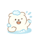 バブルくまボビのふろタイム（個別スタンプ：3）