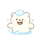 バブルくまボビのふろタイム（個別スタンプ：8）