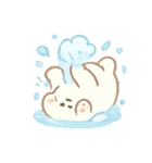 バブルくまボビのふろタイム（個別スタンプ：10）