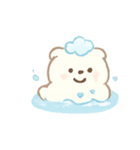 バブルくまボビのふろタイム（個別スタンプ：21）