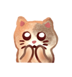 三毛猫フワフワの日常（個別スタンプ：6）