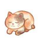 三毛猫フワフワの日常（個別スタンプ：10）