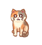 三毛猫フワフワの日常（個別スタンプ：12）