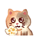 三毛猫フワフワの日常（個別スタンプ：15）