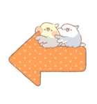 オカメdeフォトデコ（個別スタンプ：8）