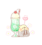 オカメdeフォトデコ（個別スタンプ：9）