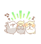 オカメdeフォトデコ（個別スタンプ：13）