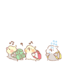 オカメdeフォトデコ（個別スタンプ：19）