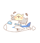 オカメdeフォトデコ（個別スタンプ：21）