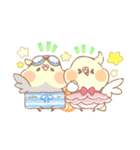 オカメdeフォトデコ（個別スタンプ：22）