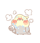 オカメdeフォトデコ（個別スタンプ：26）