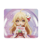 のむのむ精霊みなみちゃんカプセルトイ2（個別スタンプ：4）