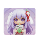 のむのむ精霊みなみちゃんカプセルトイ2（個別スタンプ：6）