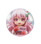 ボクシングみなみちゃん(丸型)（個別スタンプ：4）
