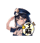 女性警察官専用スタンプ 令和版（個別スタンプ：3）