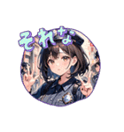 女性警察官専用スタンプ 令和版（個別スタンプ：8）
