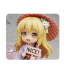 和傘の精霊みなみちゃんカプセルトイ（個別スタンプ：4）