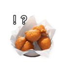 【おしゃべり用】唐揚げ（個別スタンプ：17）
