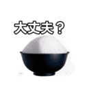 【おしゃべり用】白飯（個別スタンプ：16）