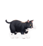 【スタンプアレンジ用】ねこ（個別スタンプ：32）