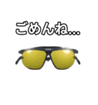 【おしゃべり用】スポーツサングラス（個別スタンプ：4）