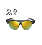 【おしゃべり用】スポーツサングラス（個別スタンプ：12）