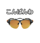【おしゃべり用】スポーツサングラス（個別スタンプ：18）