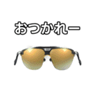 【おしゃべり用】スポーツサングラス（個別スタンプ：35）