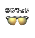 【おしゃべり用】スポーツサングラス（個別スタンプ：37）