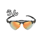 【おしゃべり用】スポーツサングラス（個別スタンプ：38）
