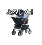 【おしゃべり用】ベビーカー（個別スタンプ：1）