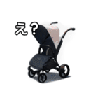 【おしゃべり用】ベビーカー（個別スタンプ：12）