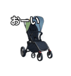 【おしゃべり用】ベビーカー（個別スタンプ：28）