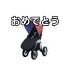 【おしゃべり用】ベビーカー（個別スタンプ：37）
