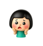 棒人間 友達②（個別スタンプ：3）