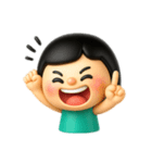 棒人間 友達②（個別スタンプ：8）
