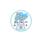 夫婦で使えるマタニティスタンプ*（個別スタンプ：11）