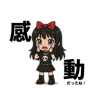 バンギャルさん達のシンプルスタンプ（個別スタンプ：37）