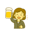 オフィスレディ1（個別スタンプ：10）