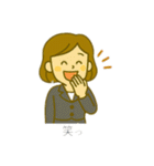 オフィスレディ1（個別スタンプ：18）