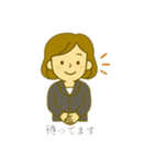 オフィスレディ1（個別スタンプ：22）