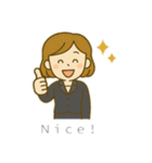 オフィスレディ1（個別スタンプ：27）