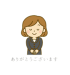 オフィスレディ1（個別スタンプ：34）