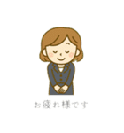 オフィスレディ1（個別スタンプ：35）