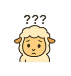 毎日使える、陽気な羊のスタンプ（個別スタンプ：18）