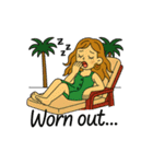 Cali Girl♡カリフォルニアガール♡（個別スタンプ：6）