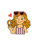 Cali Girl♡カリフォルニアガール♡（個別スタンプ：9）