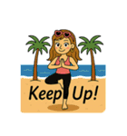 Cali Girl♡カリフォルニアガール♡（個別スタンプ：16）