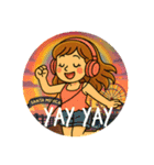 Cali Girl♡カリフォルニアガール♡（個別スタンプ：17）