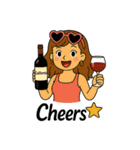 Cali Girl♡カリフォルニアガール♡（個別スタンプ：20）
